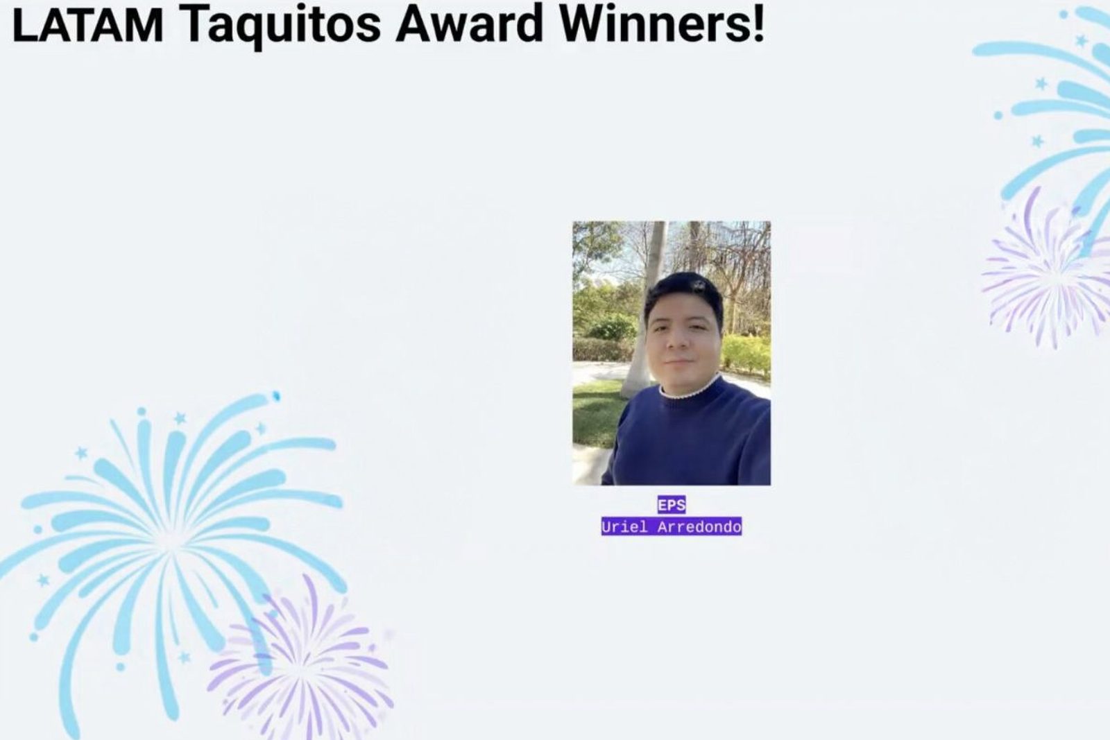 Qualtrics LATAM Taquitos Award